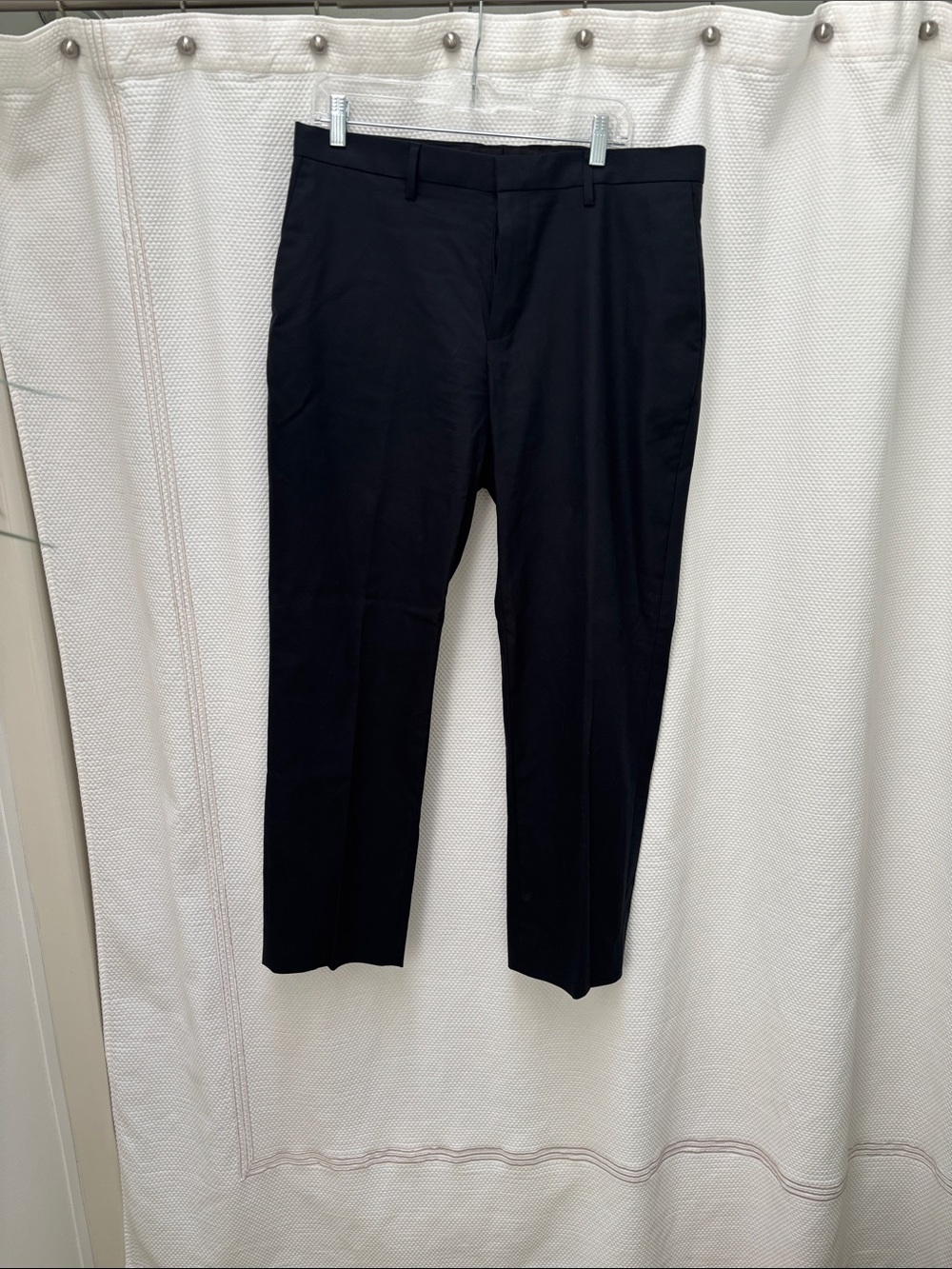 Banana Republic Men's Black Dress Pants - Slim Straight